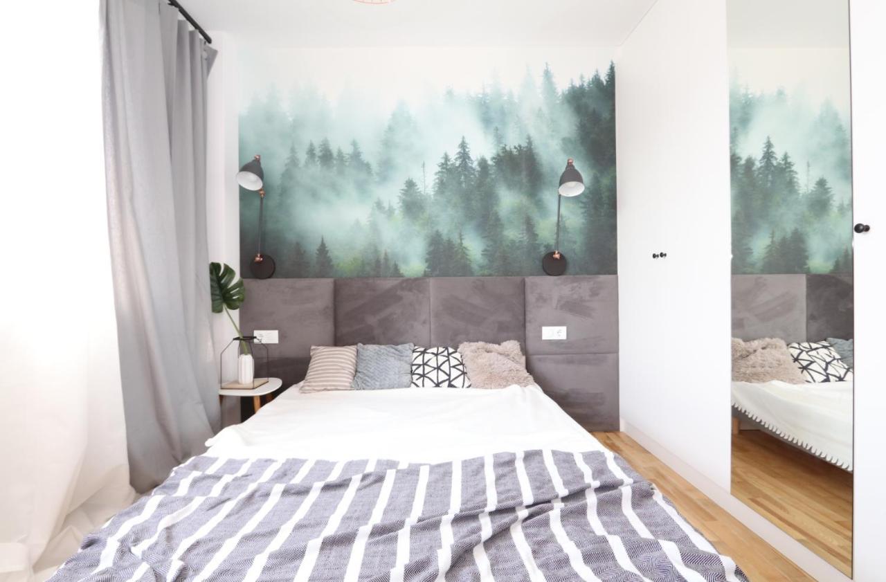 Romaszewskiego Żoliborz bedroom pokój Metro Varsovia Exterior foto