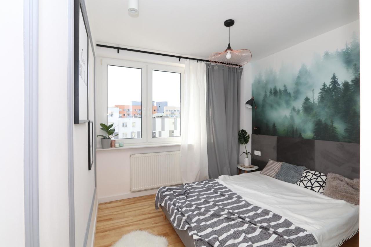 Romaszewskiego Żoliborz bedroom pokój Metro Varsovia Exterior foto