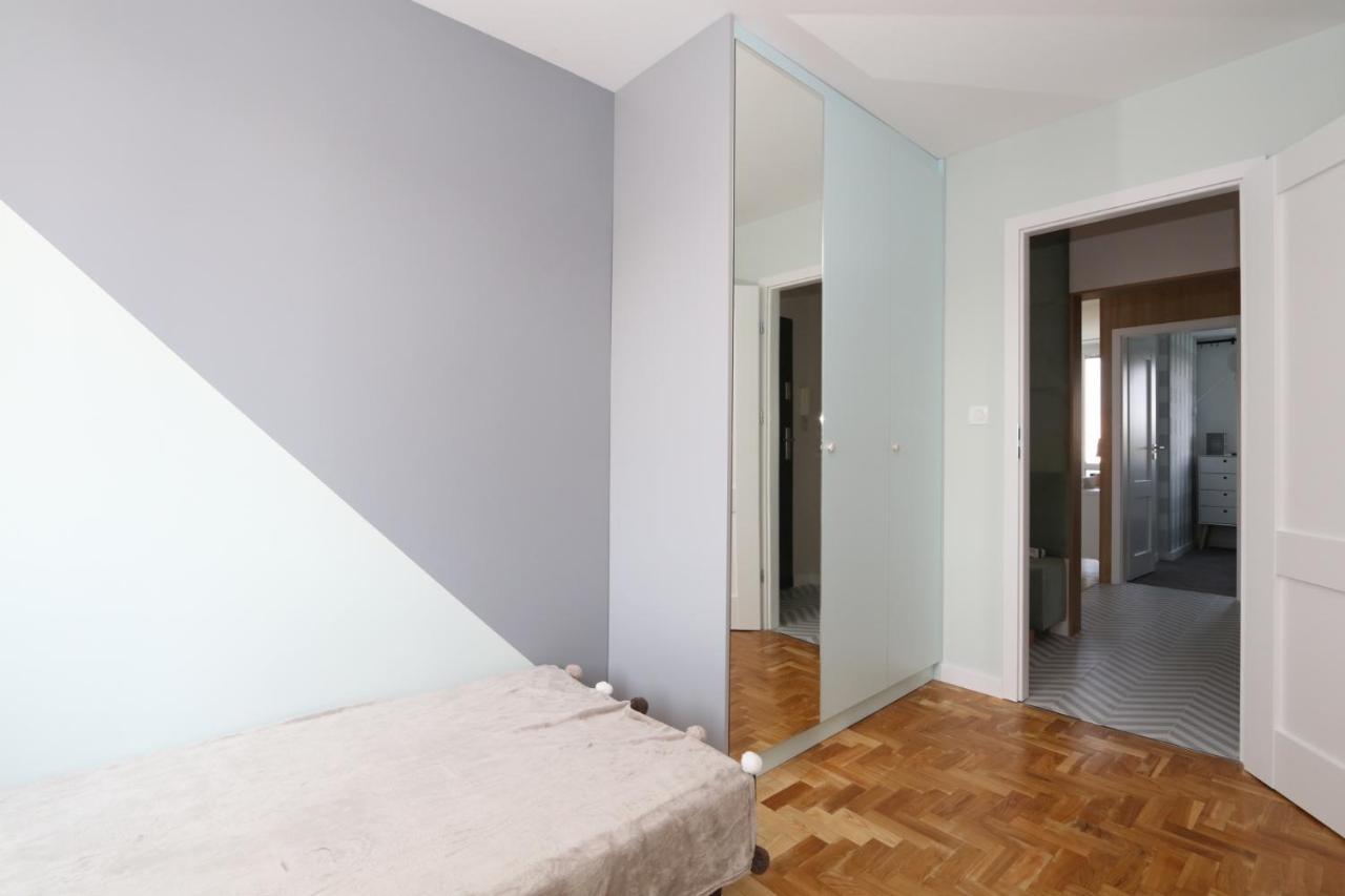 Romaszewskiego Żoliborz bedroom pokój Metro Varsovia Exterior foto